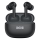 Langaton earphones kanssa ANC+ENC 300 mAh + 2x 40 mAh musta