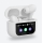 Langaton earphones LCD-näytöllä 300 mAh + 2x 30 mAh valkoinen