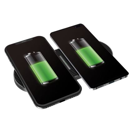 Langaton laturi 2x10W USB-C