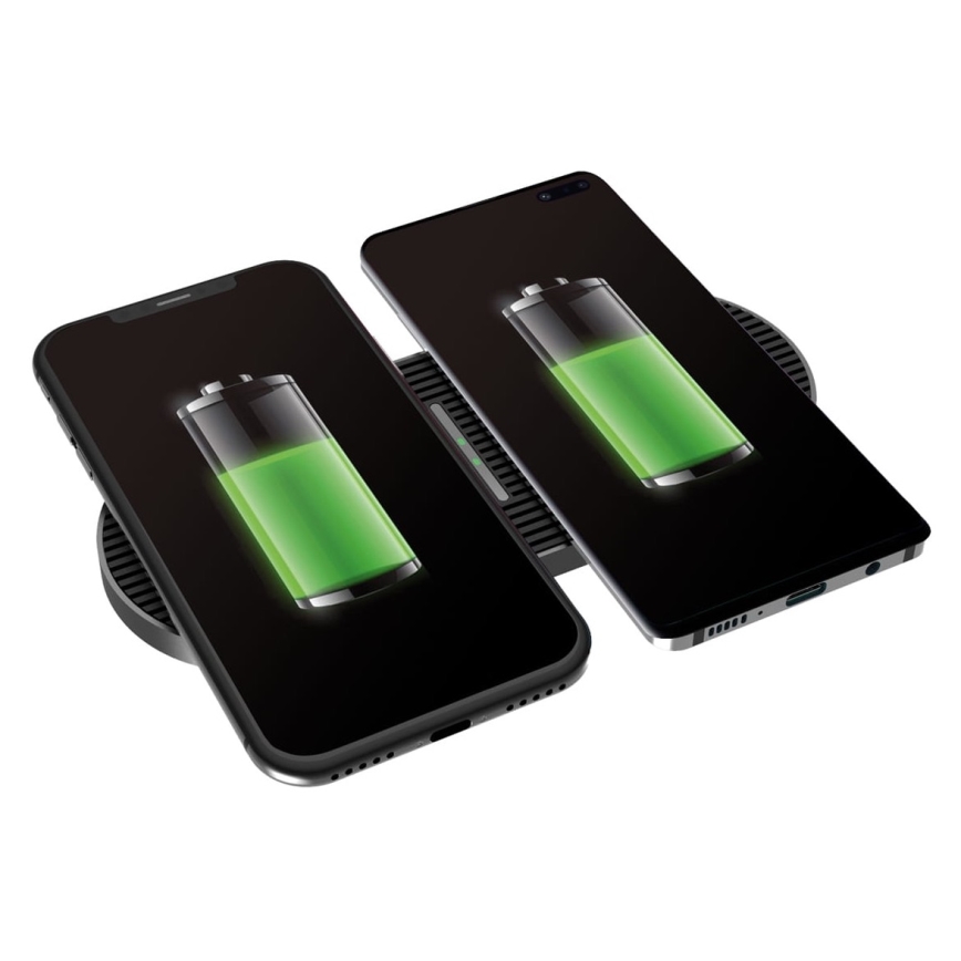 Langaton laturi 2x10W USB-C