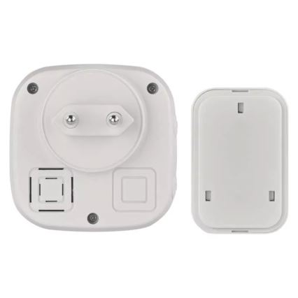 Langaton ovikello 230V IP44 harmaa