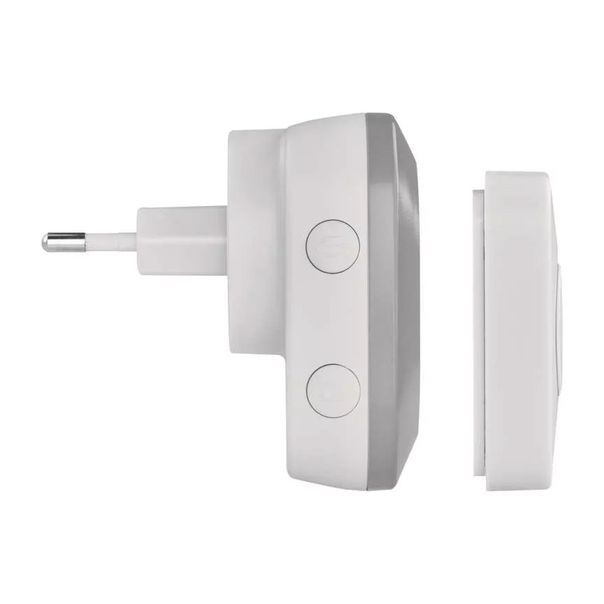 Langaton ovikello 230V IP44 harmaa