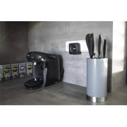 Langaton ovikello 230V IP44 musta