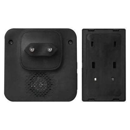 Langaton ovikello 230V IP44 musta