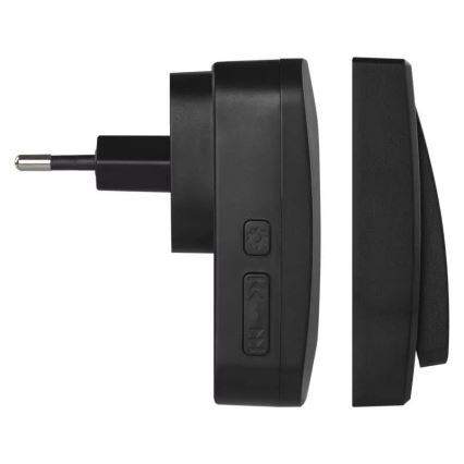 Langaton ovikello 230V IP44 musta