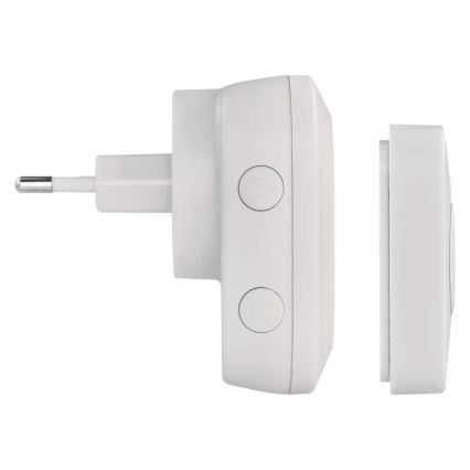 Langaton ovikello 230V IP44 valkoinen