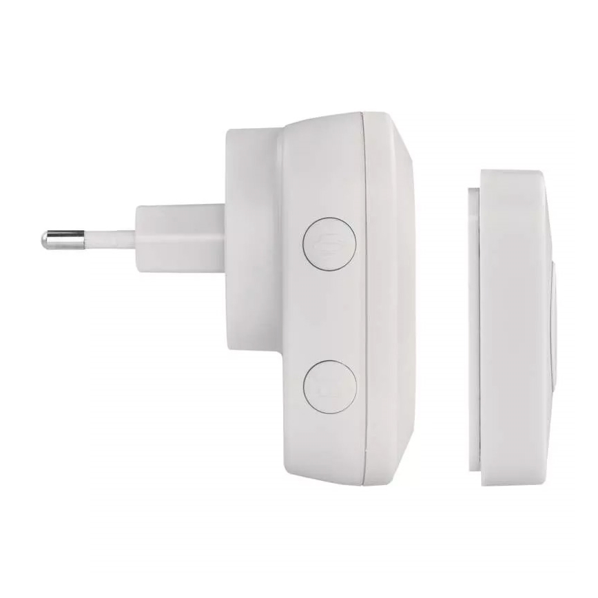 Langaton ovikello 230V IP44 valkoinen