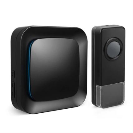 Langaton ovikello 230V IP55 musta