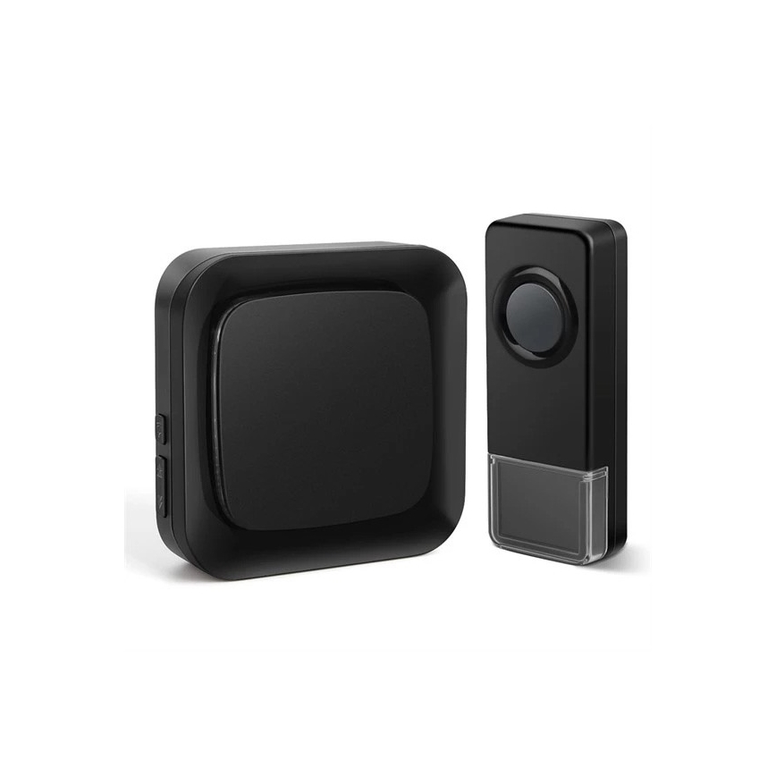 Langaton ovikello 230V IP55 musta