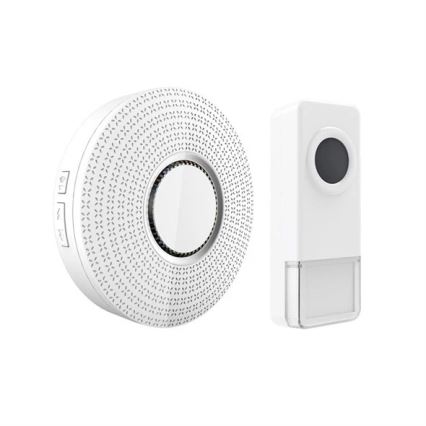 Langaton ovikello 230V IP55 valkoinen