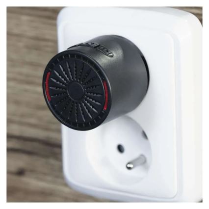 Langaton ovikello pistorasiaan 230V + 1xCR2032 musta