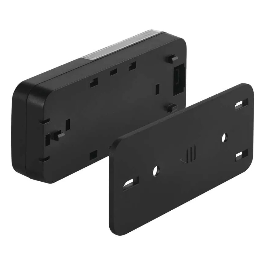 Langaton ovikello pistorasiaan 230V + 1xCR2032 musta