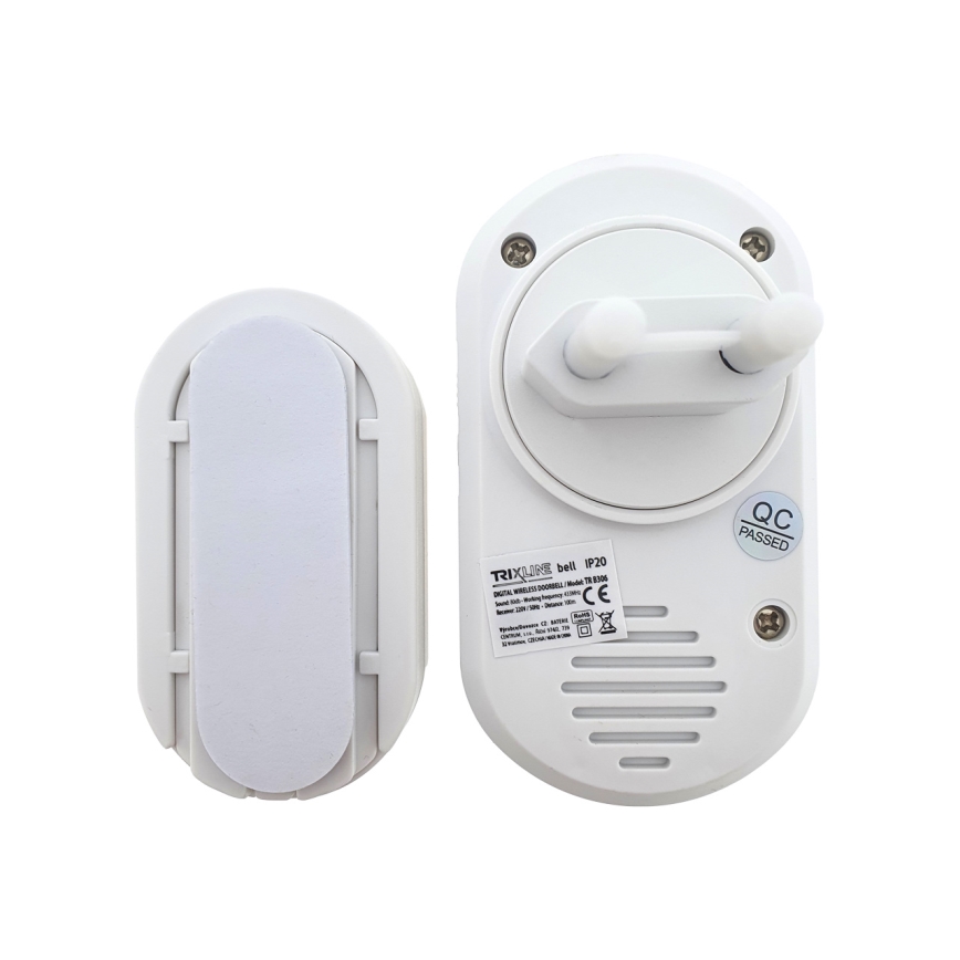 Langaton pistokeovikello BELL 230V ruskea