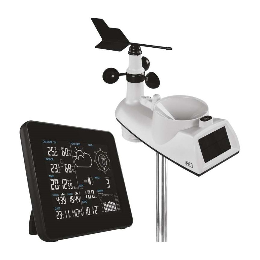 Langaton sääasema 5V/3xAAA Wi-Fi Tuya
