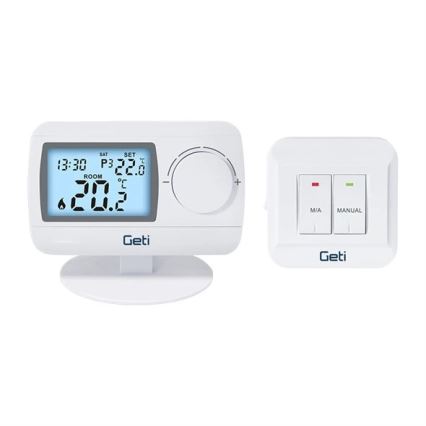 Langaton termostaatti 2xAA + 230V