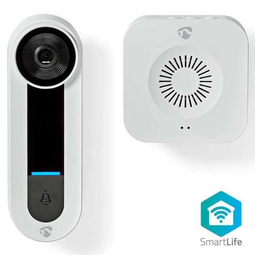 Langaton video-ovikello anturilla Full HD 1536p Wi-Fi IP65