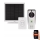 Langaton video-ovikello aurinkopaneelilla GoSmart 4400 mAh 3xAA IP44 Wi-Fi Tuya