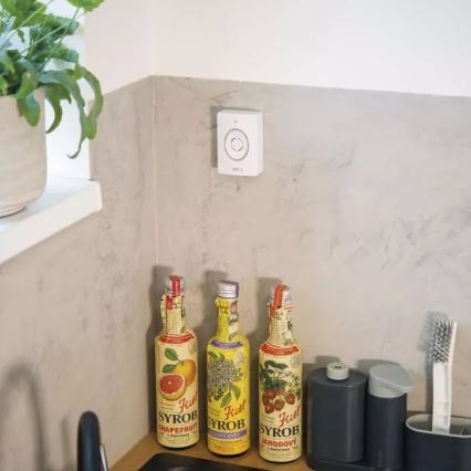 Langaton video-ovikello aurinkopaneelilla GoSmart 4400 mAh 3xAA IP44 Wi-Fi Tuya