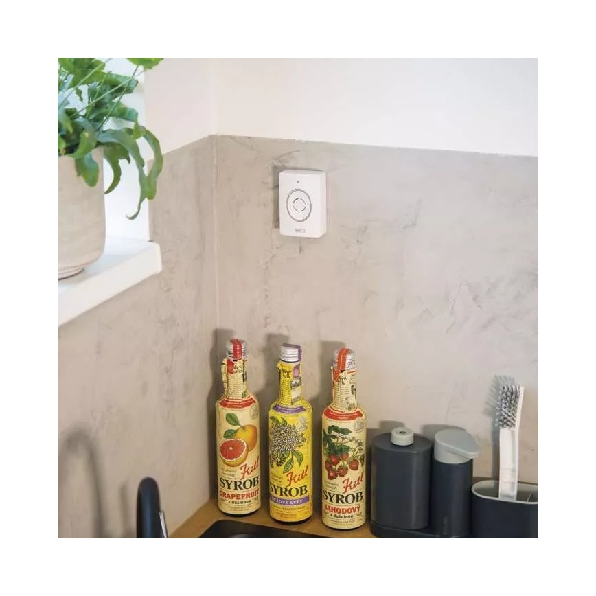 Langaton video-ovikello aurinkopaneelilla GoSmart 4400 mAh 3xAA IP44 Wi-Fi Tuya