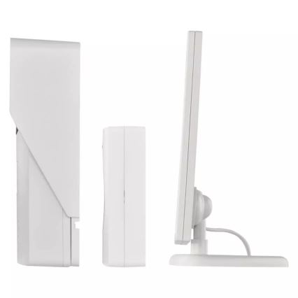 Langaton video-ovikello aurinkopaneelilla GoSmart 4400 mAh 3xAA IP44 Wi-Fi Tuya