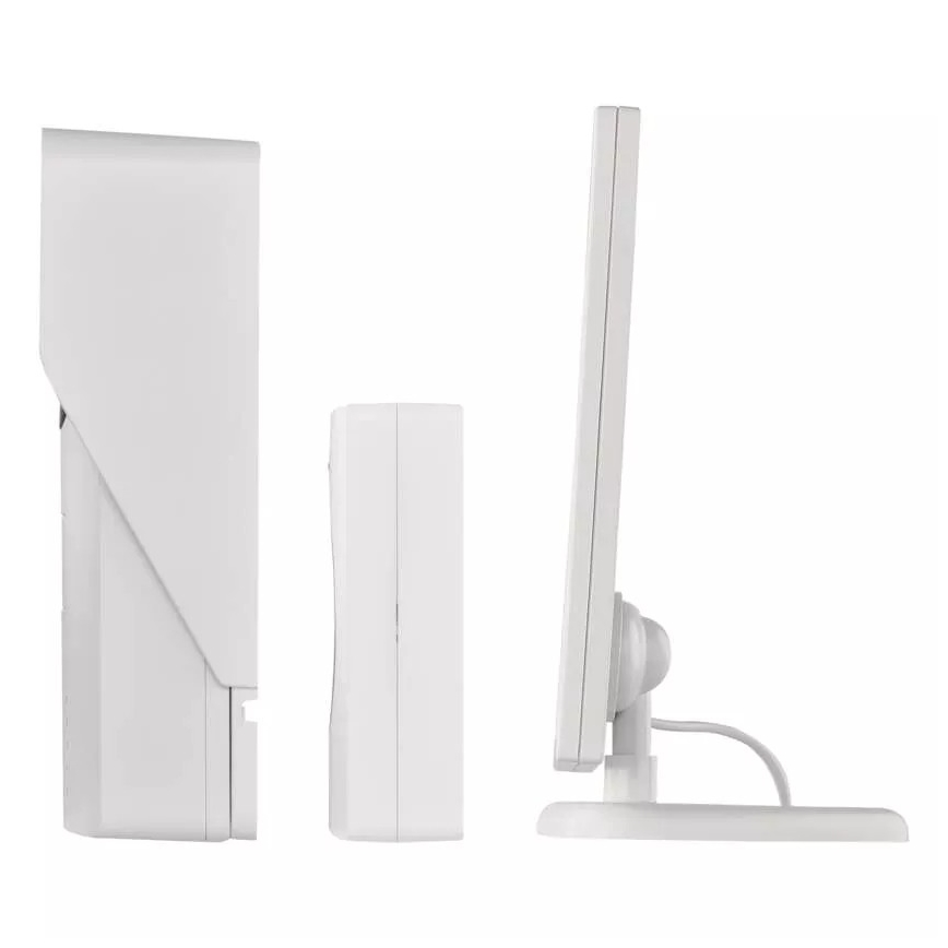 Langaton video-ovikello aurinkopaneelilla GoSmart 4400 mAh 3xAA IP44 Wi-Fi Tuya