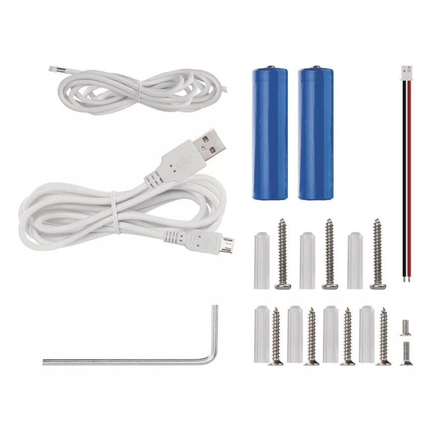 Langaton video-ovikello aurinkopaneelilla GoSmart 4400 mAh 3xAA IP44 Wi-Fi Tuya