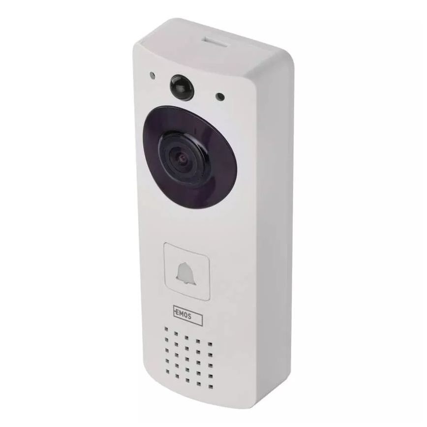 Langaton video-ovikello aurinkopaneelilla GoSmart 4400 mAh 3xAA IP44 Wi-Fi Tuya