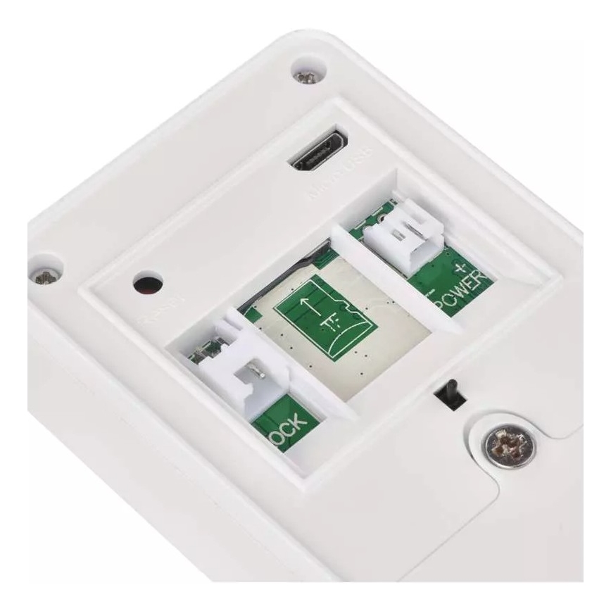 Langaton video-ovikello aurinkopaneelilla GoSmart 4400 mAh 3xAA IP44 Wi-Fi Tuya