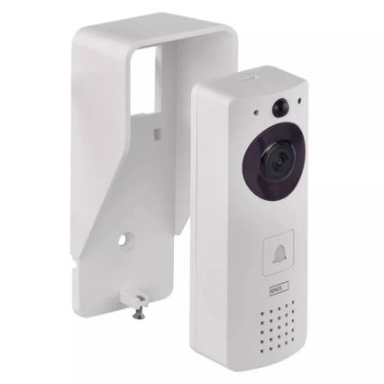 Langaton video-ovikello aurinkopaneelilla GoSmart 4400 mAh 3xAA IP44 Wi-Fi Tuya