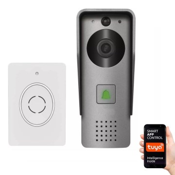 Langaton video-ovikello liiketunnistimella GoSmart 12V 3xAA IP44 Wi-Fi Tuya
