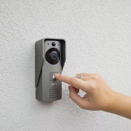 Langaton video-ovikello liiketunnistimella GoSmart 12V 3xAA IP44 Wi-Fi Tuya