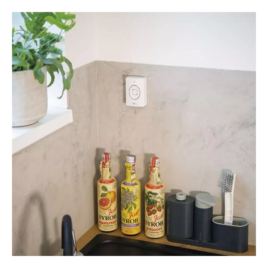 Langaton video-ovikello liiketunnistimella GoSmart 12V 3xAA IP44 Wi-Fi Tuya