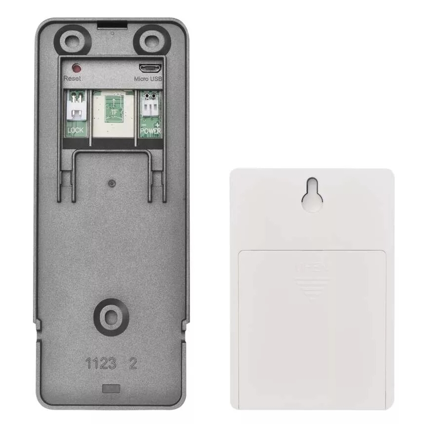 Langaton video-ovikello liiketunnistimella GoSmart 12V 3xAA IP44 Wi-Fi Tuya