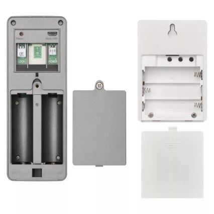 Langaton video-ovikello liiketunnistimella GoSmart 12V 3xAA IP44 Wi-Fi Tuya