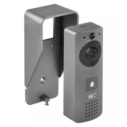 Langaton video-ovikello liiketunnistimella GoSmart 12V 3xAA IP44 Wi-Fi Tuya
