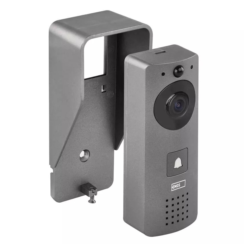 Langaton video-ovikello liiketunnistimella GoSmart 12V 3xAA IP44 Wi-Fi Tuya