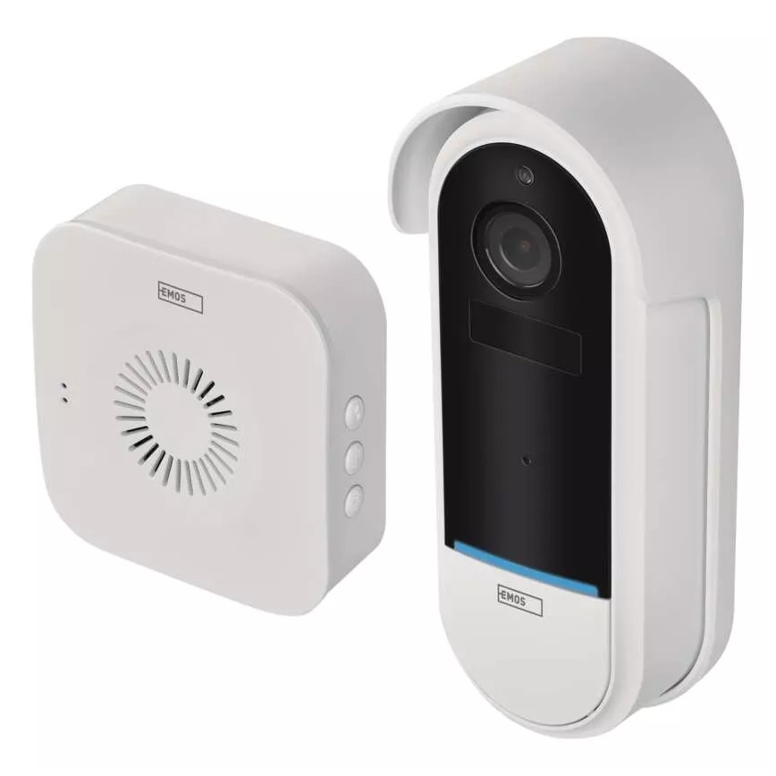 Langaton video-ovikello liiketunnistimella GoSmart 5V 3xAA IP65 Wi-Fi Tuya