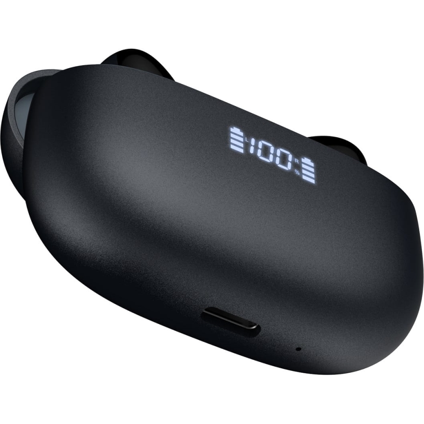 Langattomat kuulokkeet ANC+ENC 300 mAh + 2x 40 mAh musta