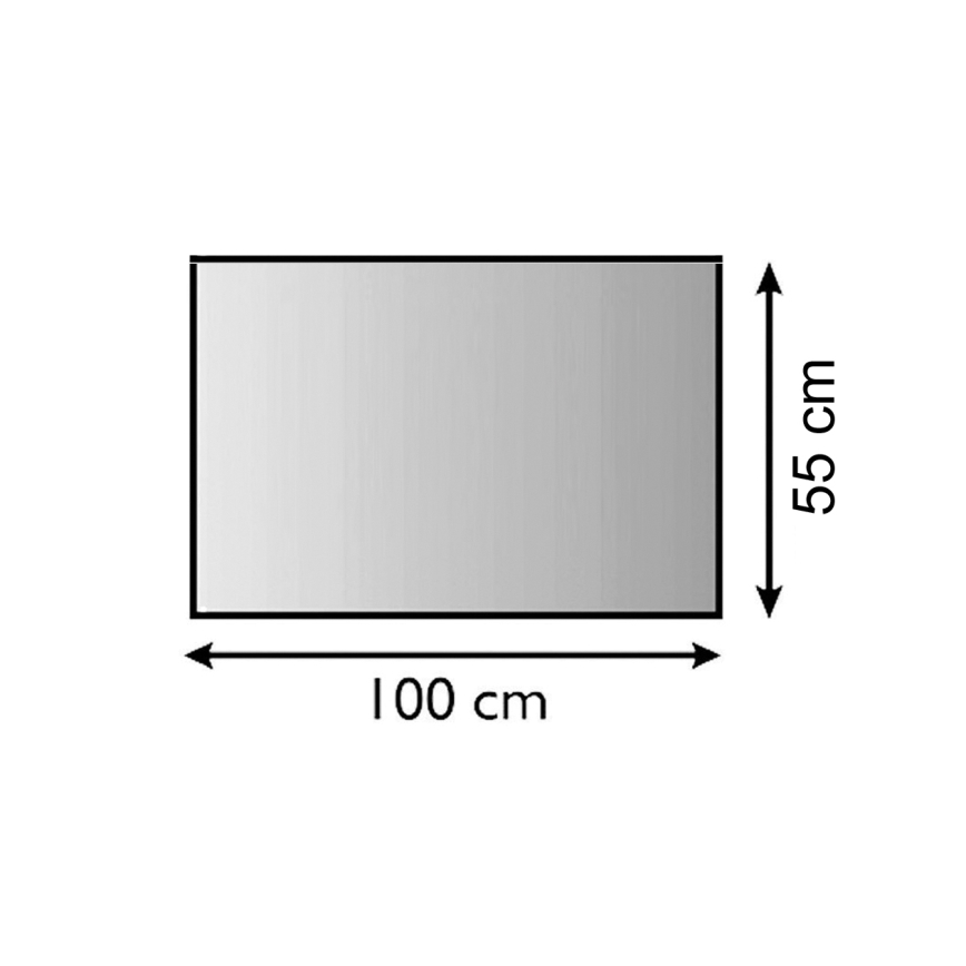 Lasi takan alle 1000x550x6 mm suorakulmio