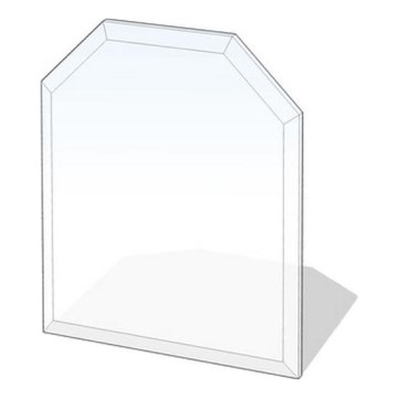 Lasi takan alle 1200x1000x8 mm
