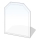 Lasi takan alle 1200x1000x8 mm
