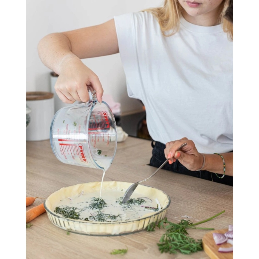 Lasinen mittakannu PYREX 1 l