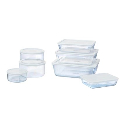 Lasinen ruokasäilytyspurkki PYREX 2,6 l