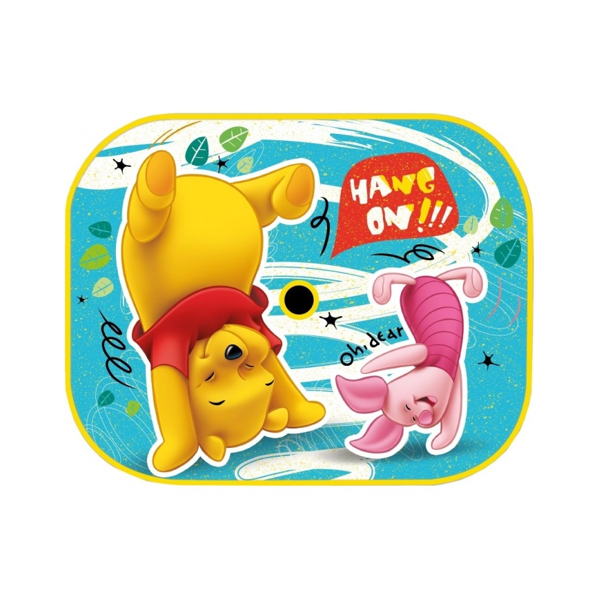 Lasten aurinkosuoja imukupilla 2 kpl WINNIE THE POOH