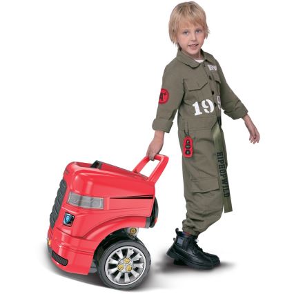 Lasten autokorjaamo punainen