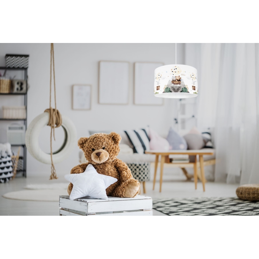 Lasten kattokruunu BEARS 1xE27/60W/230V