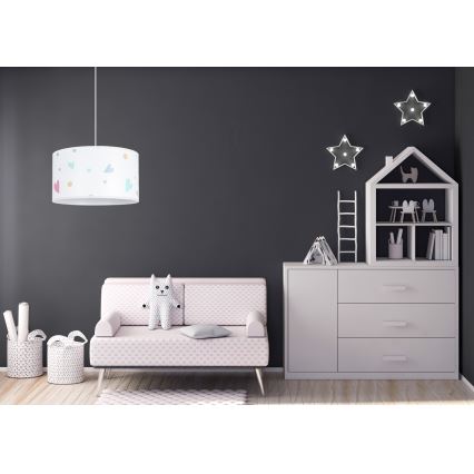 Lasten kattokruunu DRUKI 1xE27/60W/230V