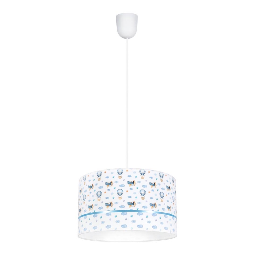 Lasten kattokruunu PIKKI 1xE27/60W/230V sininen