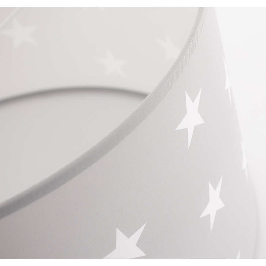 Lasten kattokruunu STARS GREY 1xE27/60W/230V