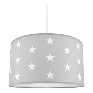 Lasten kattokruunu STARS GREY 1xE27/60W/230V